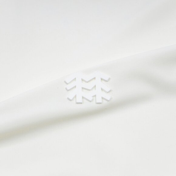 White Quick-Drying Lapel Polo Shirt Kolon Sport - Picture 3 of 5